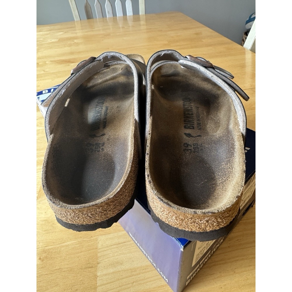 Birkenstock Sydney Graceful Taupe Women's Size EU 39 Narrow Fit Bronze Sandal - Picture 7 of 8